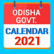 プログラムのアイコン：Odisha GOVT. Calendar 202…