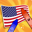 Иконка программы: Flag Drawing Puzzle Games