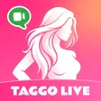 프로그램 아이콘: Taggo Live: Real Video Ch…