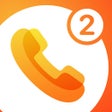 أيقونة البرنامج: Second Phone - 2nd Line N…