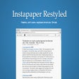 Instapaper Restyled