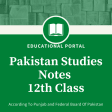 Pakistan Studies Notes For Cla