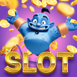 ไอคอนของโปรแกรม: Aladdin Slots: Genie Gold