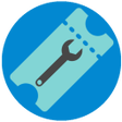 プログラムのアイコン：ServiceTiket Delta