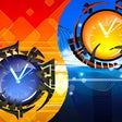 程序图标：Futuristic Clock live wal…