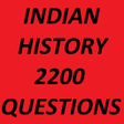 プログラムのアイコン：Indian History 2200  Ques…