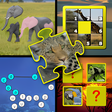 Icona del programma: Kids animal puzzle and me…