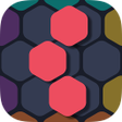 程序图标：Hexa Mania Fill Hexagon P…