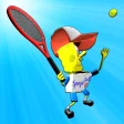 Sponge Tennis Simulator. 3D Bo