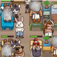 animal massage parlor icon