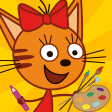 Kid-E-Cats: Draw  Color Games