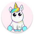 Ikona programu: WAStickers Unicorn and Ea…