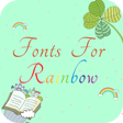 Ikona programu: Fonts For Rainbow