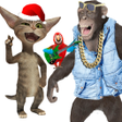 プログラムのアイコン：Dancing Talking Monkey Si…