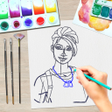 Ikon program: How to Draw Battle Royale