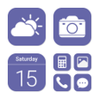 Wow Very Peri Theme HD Theme icon