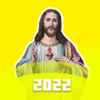 Иконка программы: JESUS Stickers - Gesù Sti…