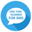 One-time number for SMS