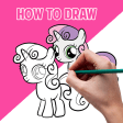 How To Draw Cute Little Pony