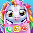 Unicorn Phone For Toddlers