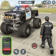 Ícone do programa: Police 4x4 Monster Truck …