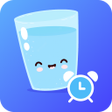 أيقونة البرنامج: Drink Water Reminder  Tra…