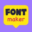 أيقونة البرنامج: Font Maker - Font Keyboar…