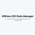 Programın simgesi: UltFone iOS Data Manager