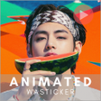 أيقونة البرنامج: V BTS Animated WASticker