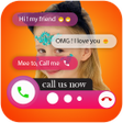 Ikona programu: Nastya Fake Call Video an…