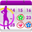 أيقونة البرنامج: My Period Tracker  Calend…