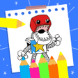 أيقونة البرنامج: Boxy Boo Coloring Book