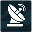 The satellite finder Dish dire icon