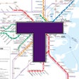 程序图标：MBTA Boston T Transit Map