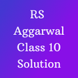 Ícone do programa: RS Aggarwal Class 10 Solu…