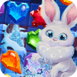 プログラムのアイコン：Bunnys Frozen Jewels: Mat…