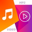 Ícone do programa: Video to mp3 converter no…