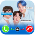 プログラムのアイコン：Jimin Fake Call Video  Ch…