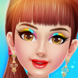 Ícone do programa: Doll makeup salon girl ga…