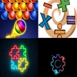 أيقونة البرنامج: Happy Games: All Popular …