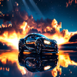 Icoon van programma: Black Bugatti Live Wallpa…