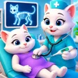ไอคอนของโปรแกรม: Cat Doctor Pet Vet Care G…