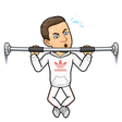 プログラムのアイコン：50 pull-ups