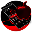 Icon of program: Red Neon Apple Dark APUS …