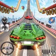Иконка программы: Mega Ramp Car Stunts Raci…