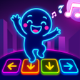 Иконка программы: Neon Music : Rhythm Party