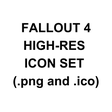 프로그램 아이콘: FALLOUT 4 HIGH-RES ICON S…