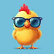 أيقونة البرنامج: Farm Funny - Chicken Jour…