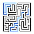 プログラムのアイコン：Arrow - Tap Out Logic Puz…