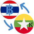 程序图标：Thai baht to Myanmar kyat